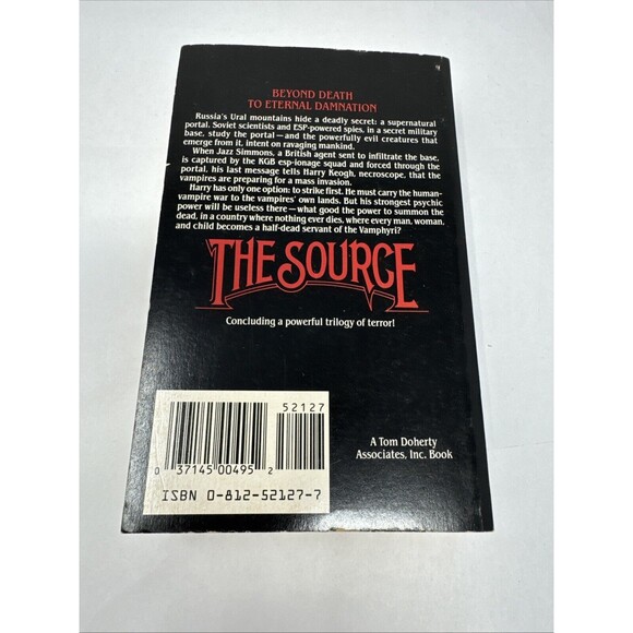 Brian Lumley LOT OF 3 TOR HORROR 1st Editions Source, Vamphyri, House of Doors - Picture 11 of 13